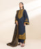 2 Piece - Embroidered Khaddar Suit